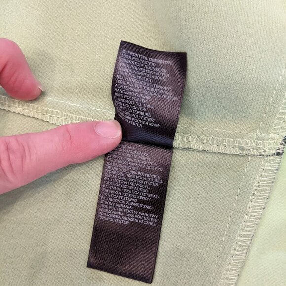 The North Face Women's Calentito 2 Jacket Sz L Laurel Wreath Green Heather - Picture 10 of 13